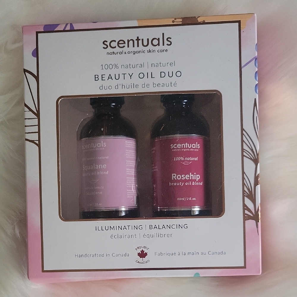 Scentuals Beauty Oil Duo - Pink and Black